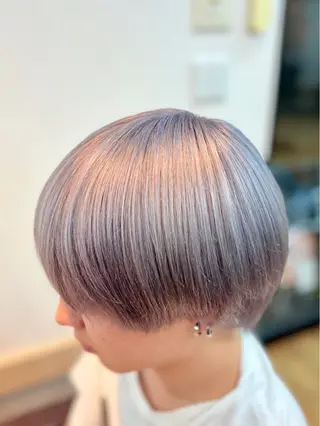 カラー メンズ 髙木 優人のヘアスタイル