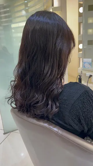 セミロング パーマ ボブ/ 似合わせ🥀原ちひろのヘアスタイル