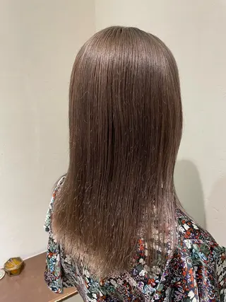 カラー 稲本麻衣 【韓国ヘア】のヘアスタイル