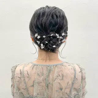 ショート ヘアアレンジ 初めてのショート お任せください✂️のヘアスタイル