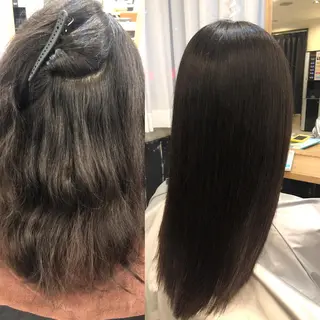 ロング カラー パーマ 綺麗な髪質にしたい方 限定🌈清水 祥のヘアスタイル