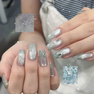 ネイル 🪄mimi🎀 Midori🪽のネイルデザイン