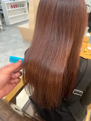 セミロング 美髪/髪質改善/ カラー/シャケのヘアスタイル
