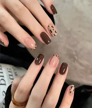 カラー  Nail 秋(アキ)のネイルデザイン