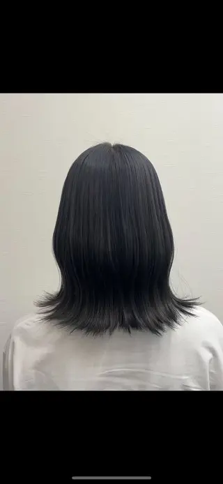 ミディアム カラー 熊本市東区 /Ririkaのヘアスタイル