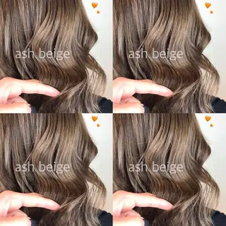 ミディアム カラー ヘアアレンジ 烏丸韓国ヘア🇰🇷 ayaka🎀のヘアスタイル