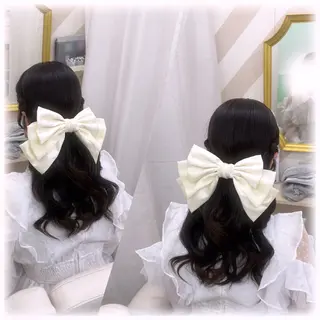 ヘアアレンジ ヘアセット 🤍AIRA🤍のヘアスタイル