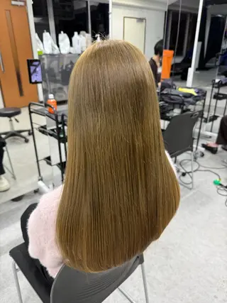 ロング カラー mao⭐️ 透明感カラー‎⭐️のヘアスタイル