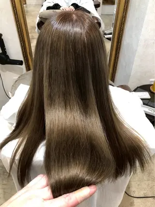 カラー 新越谷Lusso 【OOSERA】のヘアスタイル