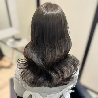 ロング カラー ブリーチなしカラー kana🐱のヘアスタイル
