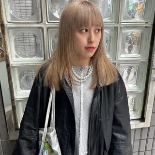 ロング カラー 横浜カラー/ブリーチ SAKI💫のヘアスタイル