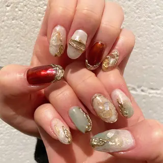 ネイル mimi nail✧︎*。のネイルデザイン