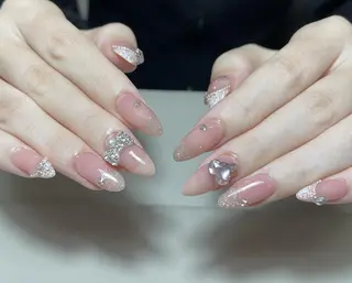 ネイル By moonネイル 🌷ワンホン/韓国風のネイルデザイン