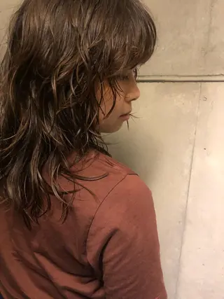セミロング AYAKA 下北沢suuのヘアスタイル