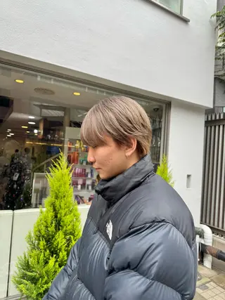 カラー メンズ 透明感カラー🌱 🍑天野琴音🍑のヘアスタイル