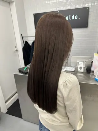 ロング カラー 古田 昂也のヘアスタイル