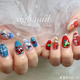 ネイル sigh nail /岐阜羽島駅徒歩5分のネイルデザイン