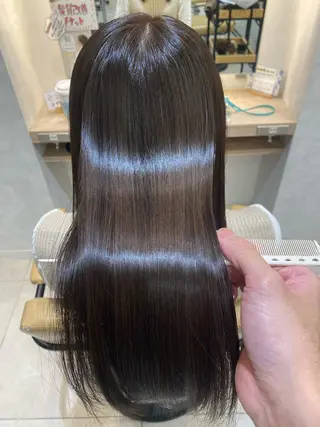 ロング ⭐️⭐️縮毛矯正の スペシャリスト松本✨のヘアスタイル