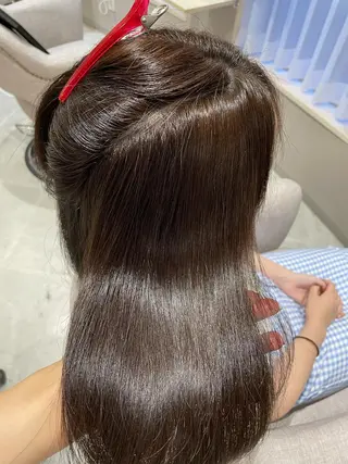 ミディアム 髪質改善お任せ ください♪ひとみのヘアスタイル