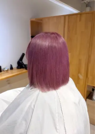 ショート カラー こまつ まりやのヘアスタイル