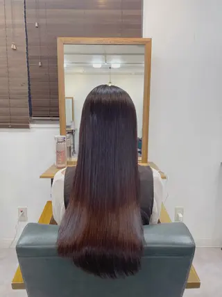 ロング lore 中村かれんのヘアスタイル