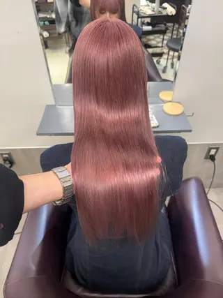 ロング カラー 天神大名/ブリーチ 鶴岡和幸/ハイトーンのヘアスタイル