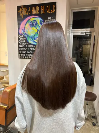 ロング カラー 小日向 沙織のヘアスタイル