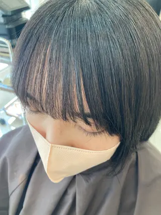 ミディアム 【shanti】 伊藤奈生のヘアスタイル