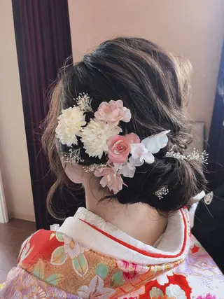 ヘアアレンジ YAP！HAIR トコツメアヤノのヘアスタイル