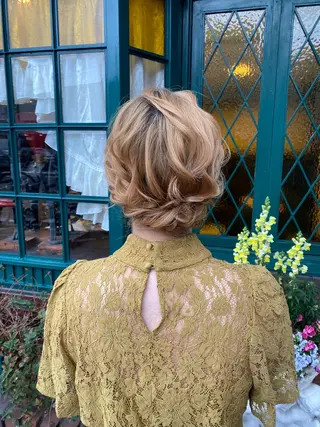 ヘアアレンジ ヘアセットサロン ココのヘアスタイル