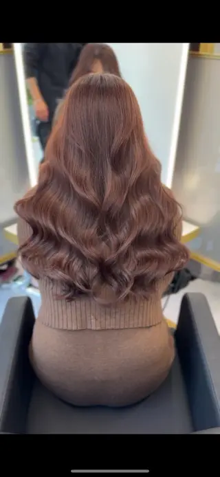 ロング カラー ヘアアレンジ メンズ特化型美容師 ★あおいのヘアスタイル