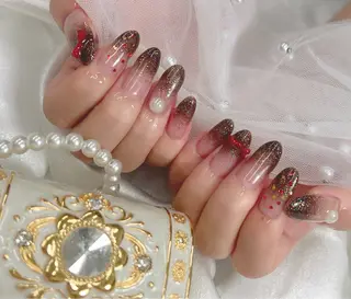 ネイル bijou nails 蓮のネイルデザイン