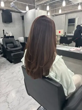 ロング Endearing 🌟銀座のヘアスタイル