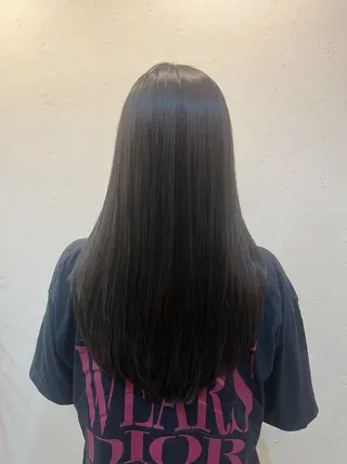 ロング 工藤 梨花のヘアスタイル