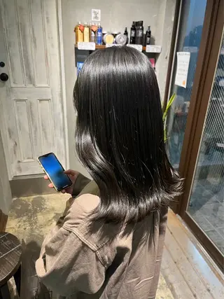 ロング カラー パーマ/艶感カラー ୨୧ RISAKOのヘアスタイル