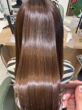 ロング カラー 野田 カレンのヘアスタイル