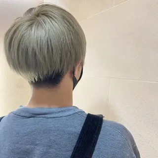 メンズ 新宿/韓国ヘア 中明度カラー/かやのヘアスタイル