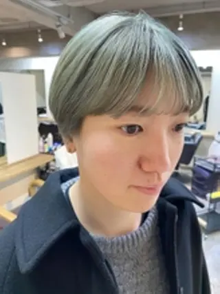ショート カラー 坂本 裕介/パーマのヘアスタイル