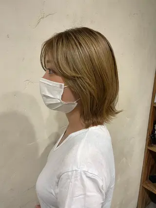 ショート カラー Door所属・高橋 りかのヘアスタイル