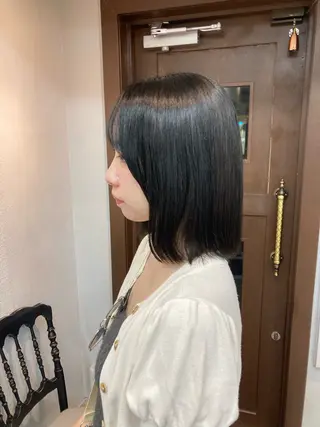 ミディアム 暖色カラー💞 菊地しおんのヘアスタイル