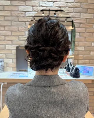 ヘアアレンジ レイヤー/nail COCOROのヘアスタイル