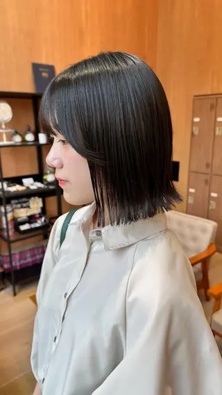 ミディアム 仲間 一貴のヘアスタイル