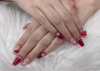ネイル 渋谷T&B りお ロング無制限中💫のネイルデザイン