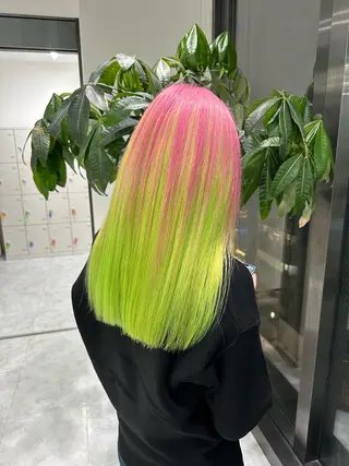 ロング カラー ヘアアレンジ メンズ 🌈トレンドヘア 🌈WATARU🌈のヘアスタイル