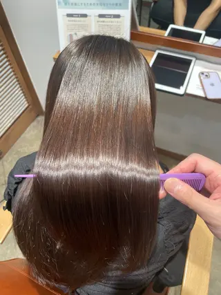 ロング カラー ベージュ/ 髪質改善 /末田柊希のヘアスタイル