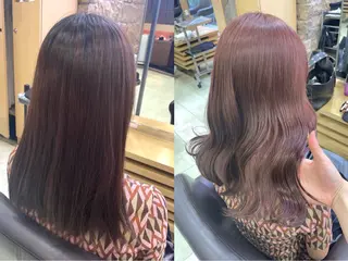 ロング カラー 【 ﾈｲﾘｽﾄ&ｱｲ ﾘｽﾄ】キヨカのネイルデザイン