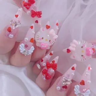 ネイル 梅田🦄中崎町🩵 u n o 0 1のネイルデザイン
