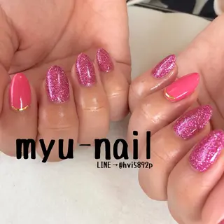 ネイル ホームサロン myu-nailのネイルデザイン