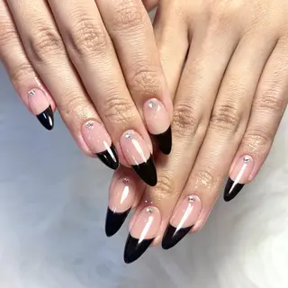 ネイル 🍑長さだし ワンホン💅モモコのネイルデザイン