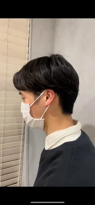 メンズ yumemiレイヤー ‎✴︎ 透明感カラーのヘアスタイル